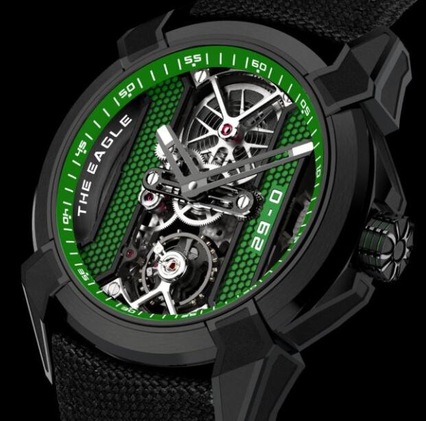 Jacob & Co EPIC X TITANIUM KHABIB EX100.21.AA.AA.A Replica watch